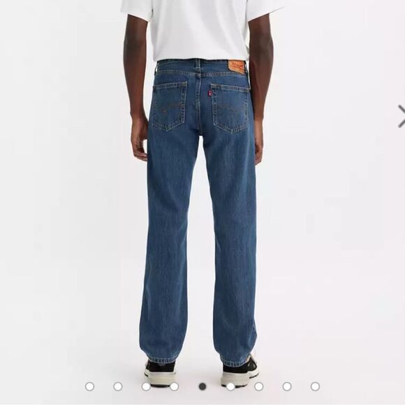 LEVI size 50x30 Classic Blue Men's Jeans 550 - Picture 11 of 11